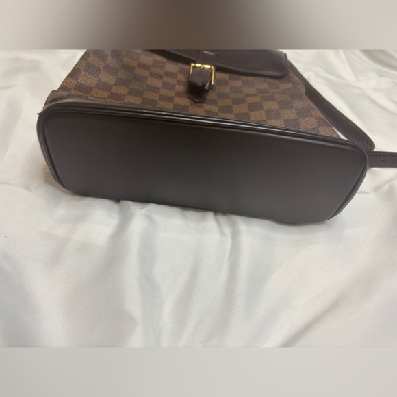 Louis Vuitton Damier Ebene Coated Canvas Soho Backpack - Picture 7 of 9